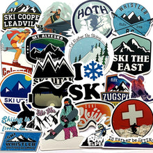 Load image into Gallery viewer, Snow Stickers Set of 5