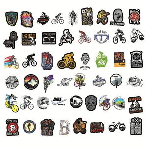 Random Bike Stickers Set of 5